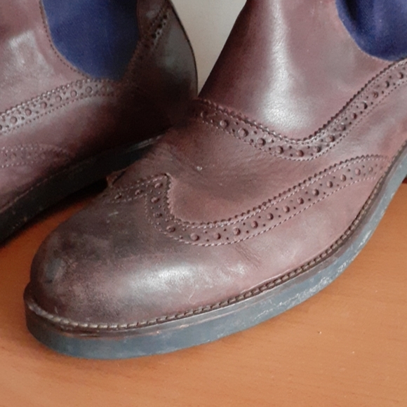 cole haan nike air leather boots